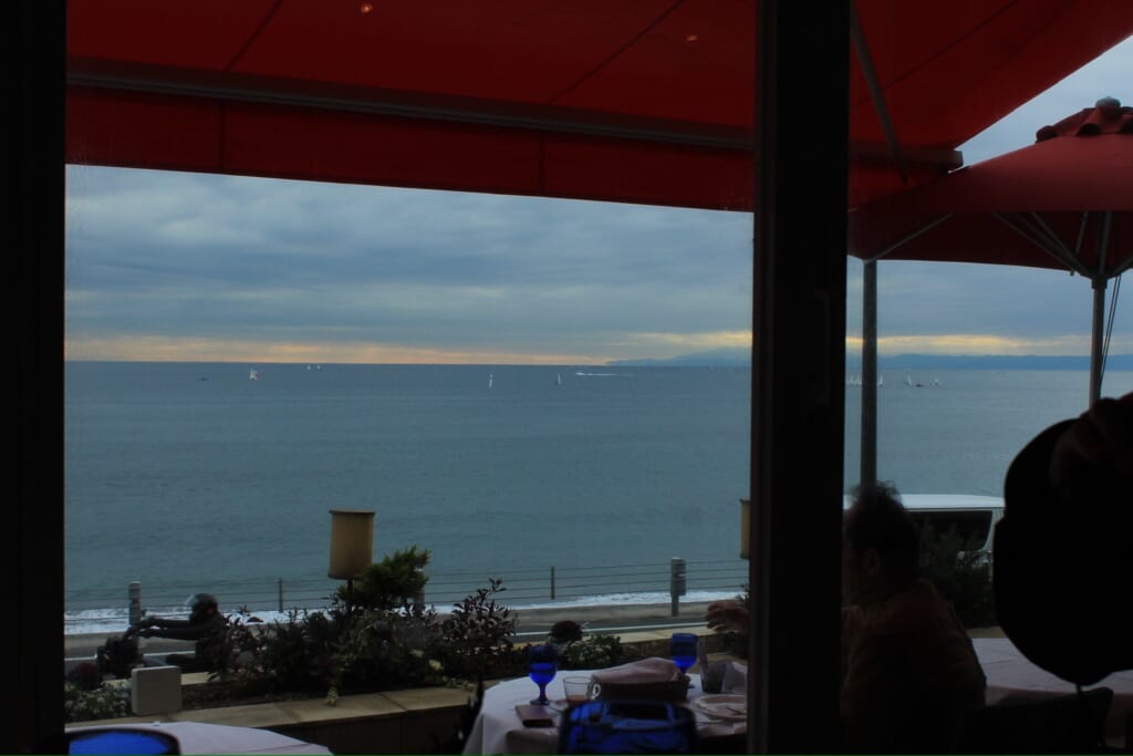 リストランテ アマルフィ （客席からの景色）