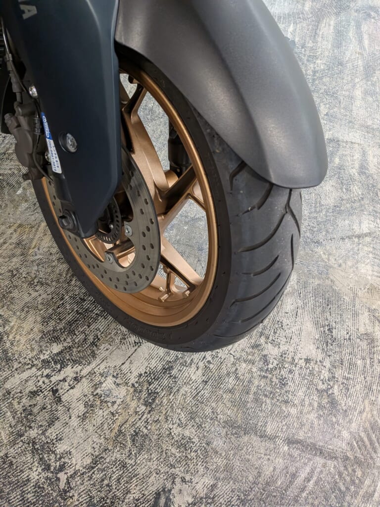 フロントブレーキ周り